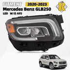 Headlight for Mercedes Benz GLB250 X247 (2020–2023) Right Side w/o AFS