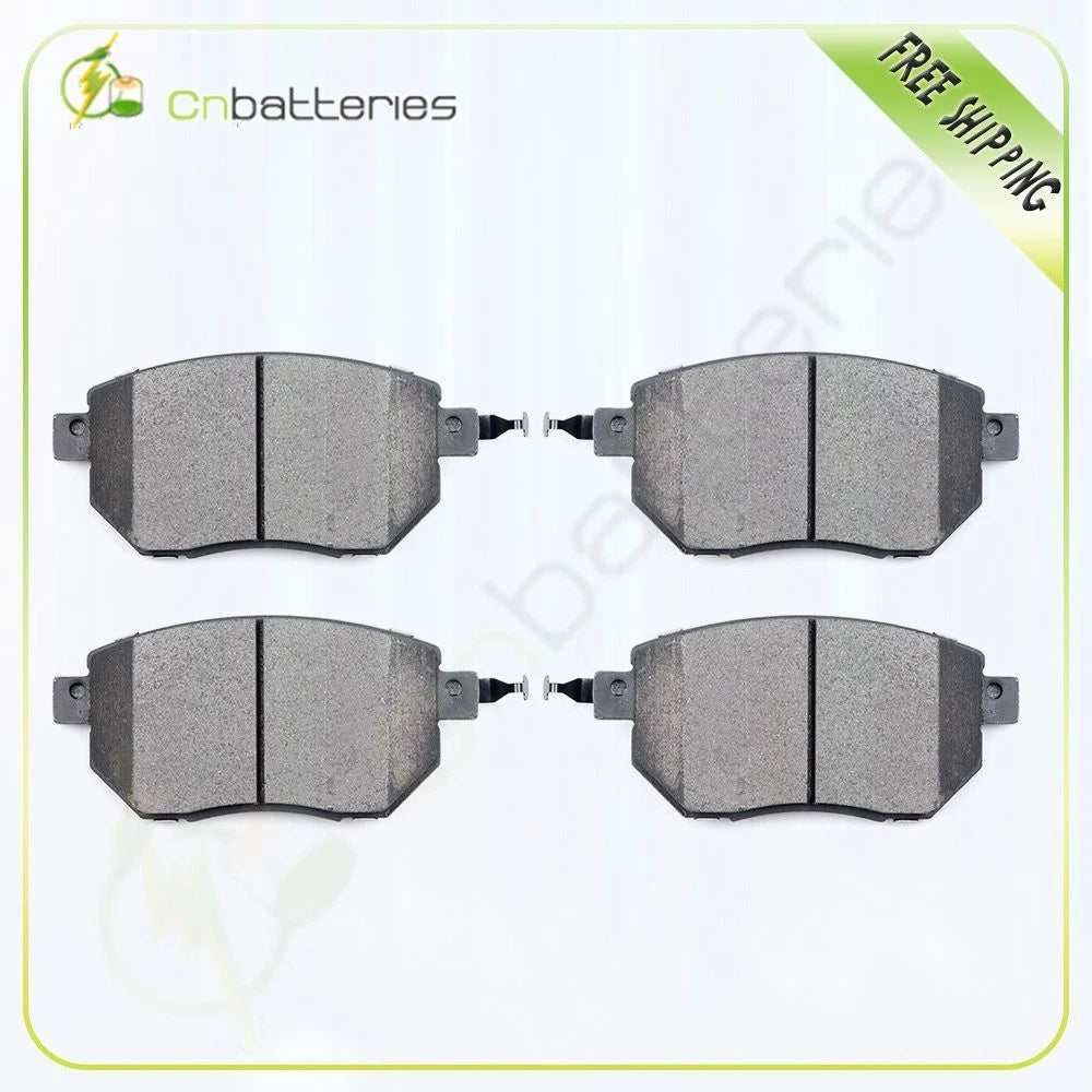 Set of 4 Ceramic Brake Pads for Nissan Murano (2003–2012)