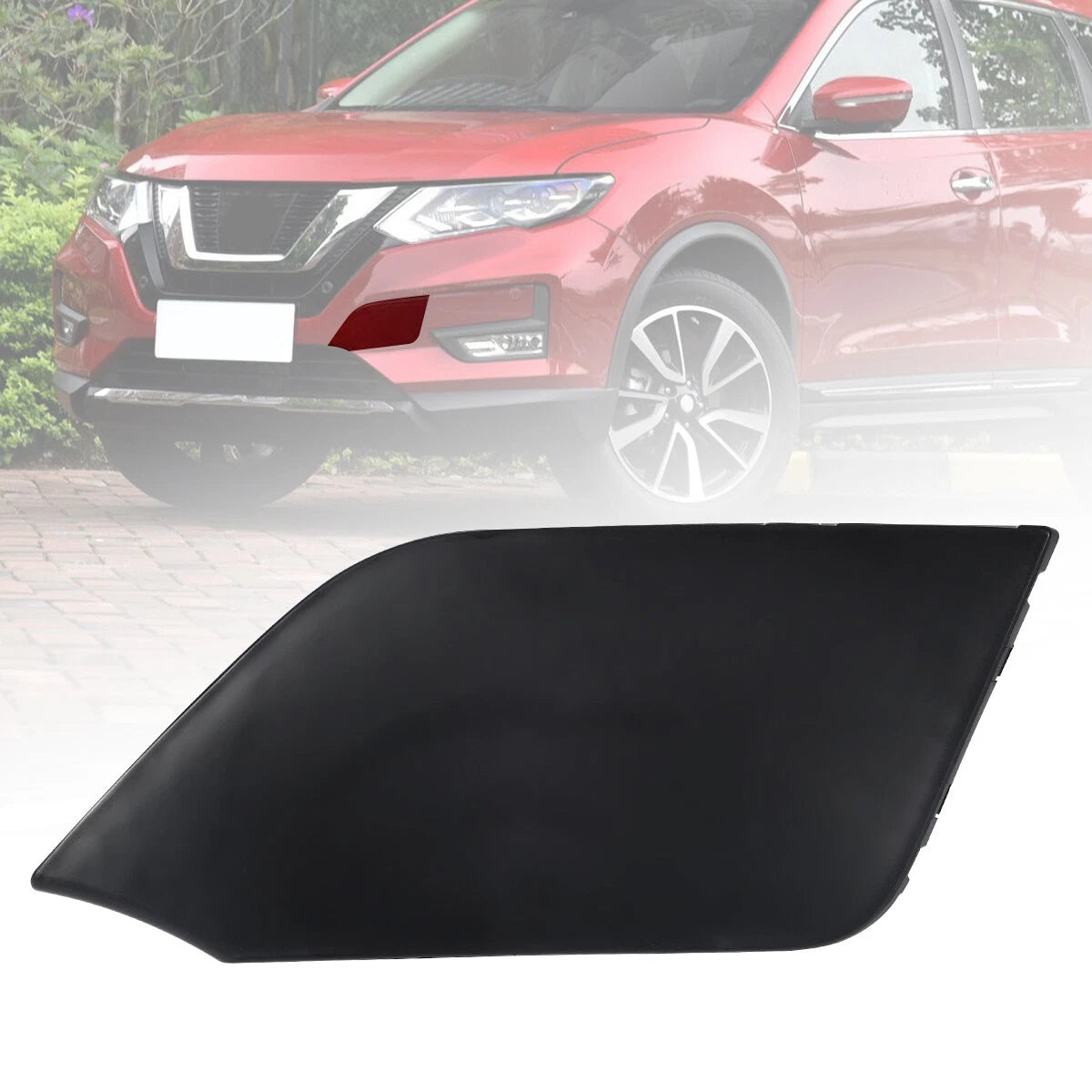 Front Bumper Towing Hook Cover Cap for Nissan Rogue (2017–2020) 622A0-6FL0H