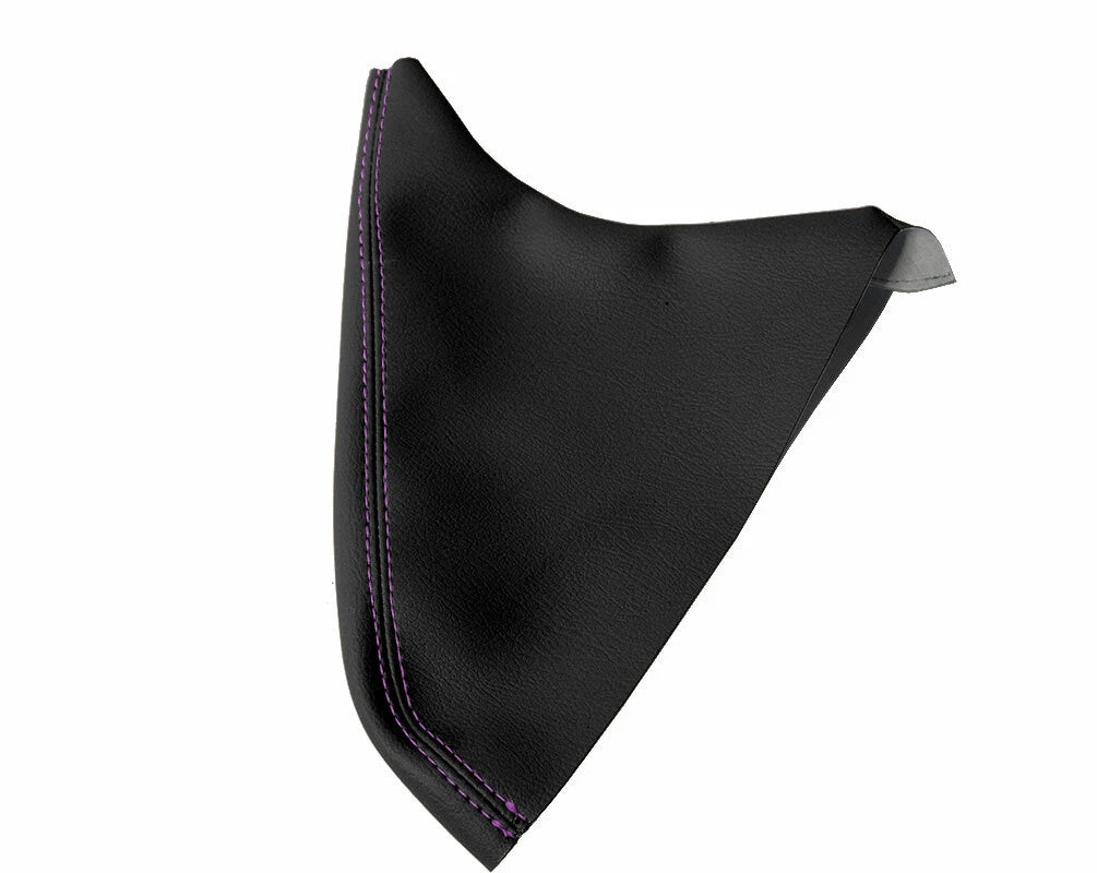 E Brake Boot Cover for BMW E30 (1984–1991) Black Purple Stitch