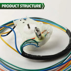 Turn Signal Switch Cam with Wire Harness for Mustang 1965–1966