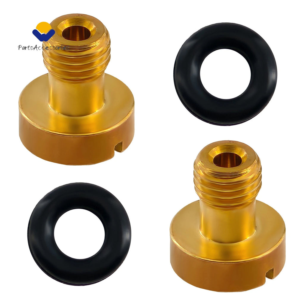 Carburetor Float Bowl Drain Screws for Kawasaki KZ650 KZ1000 Z1R (1977–1981)
