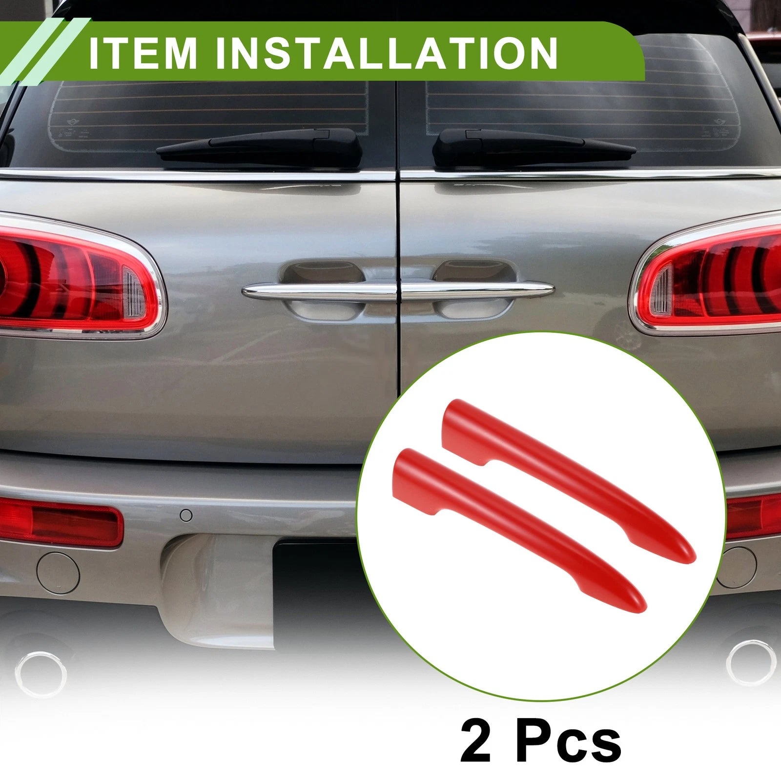 Tailgate Handle Cover for BMW Mini Cooper F54 Clubman (2014–Present) Red