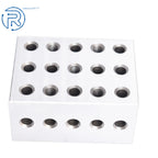 Matched Pair Precision Blocks for Machinists (2-3-4, 23 Holes)
