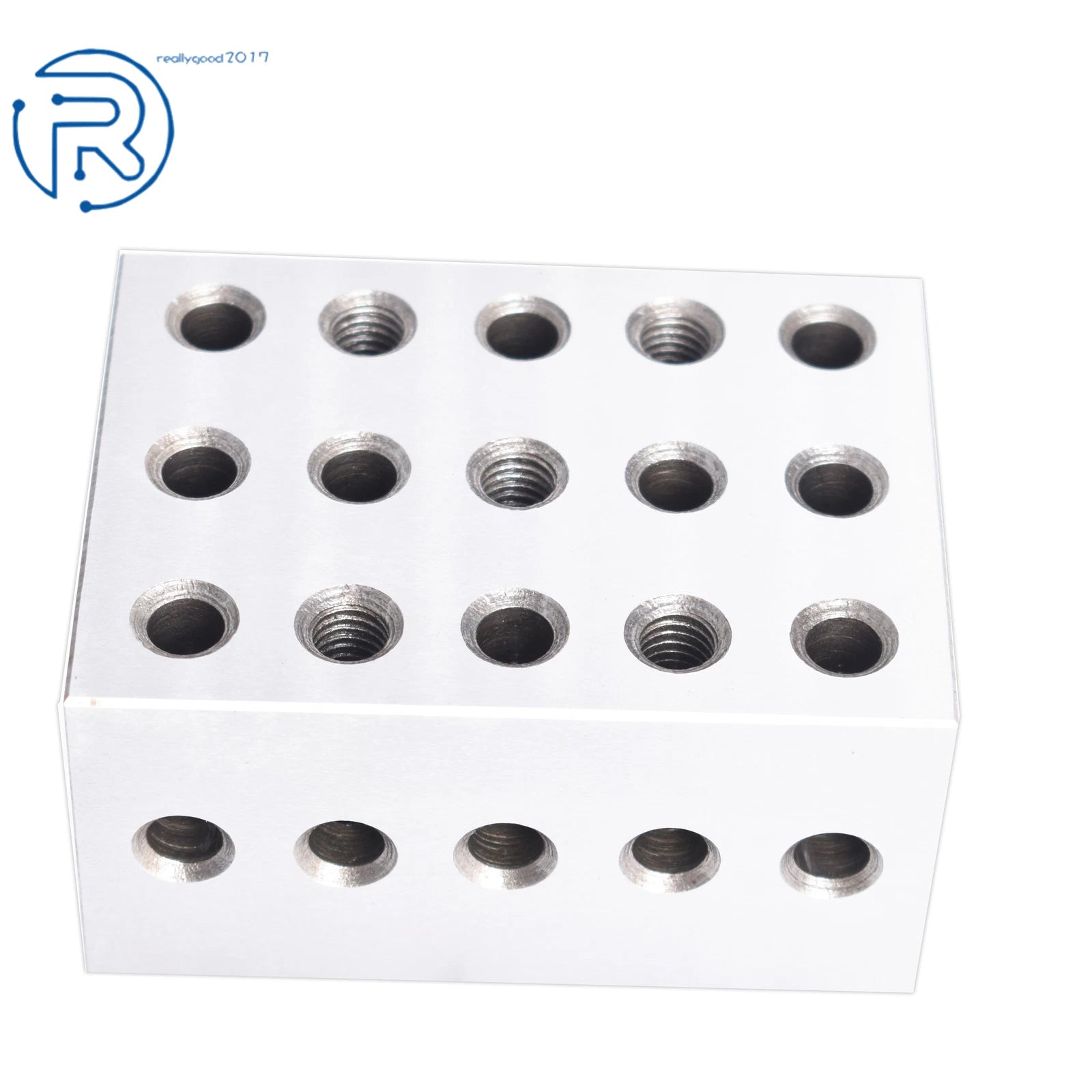 Matched Pair Precision Blocks for Machinists (2-3-4, 23 Holes)