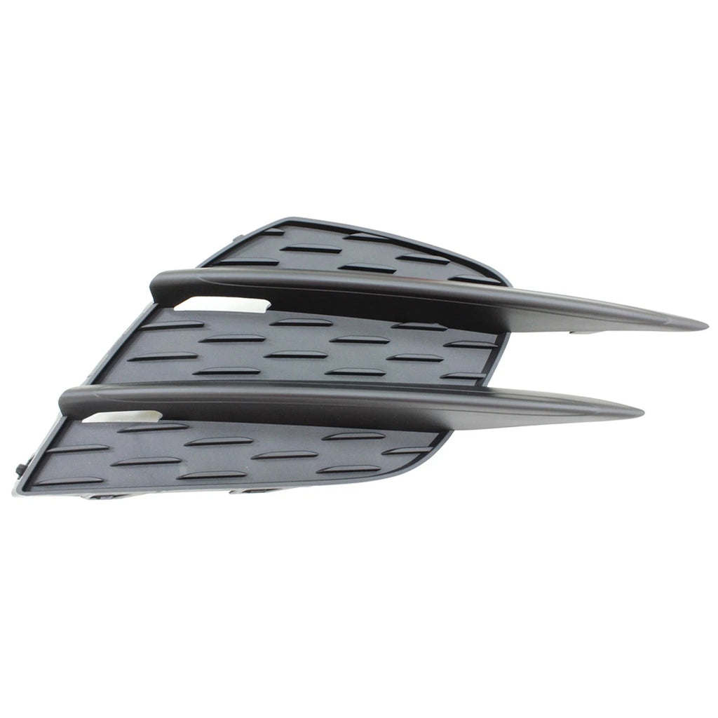 Replacement Black Textured Poly Front Passenger Side Outer Bumper Cover Grille