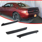 Smoked Rear Bumper Reflector Lenses for Dodge Challenger (2015–2023)