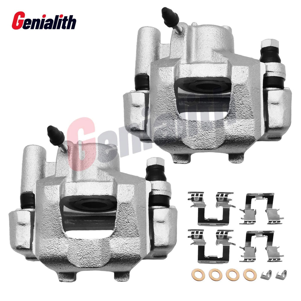 2X Rear Disc Brake Caliper w/Bracket Kits for Toyota Camry, Lexus ES330 (2005)