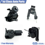 Engine Motor & Trans Mount Set of 4 for Toyota Corolla Matrix Pontiac Vibe (2003–2008)