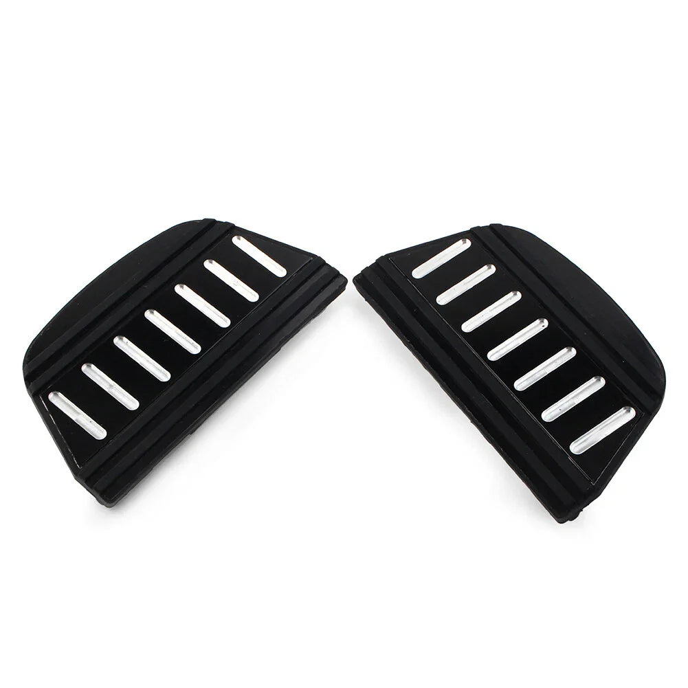 Black Rear Floorboard Foot Peg Insert for Harley Softail Electra Glide