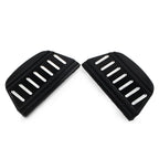 Black Rear Floorboard Foot Peg Insert for Harley Softail Electra Glide
