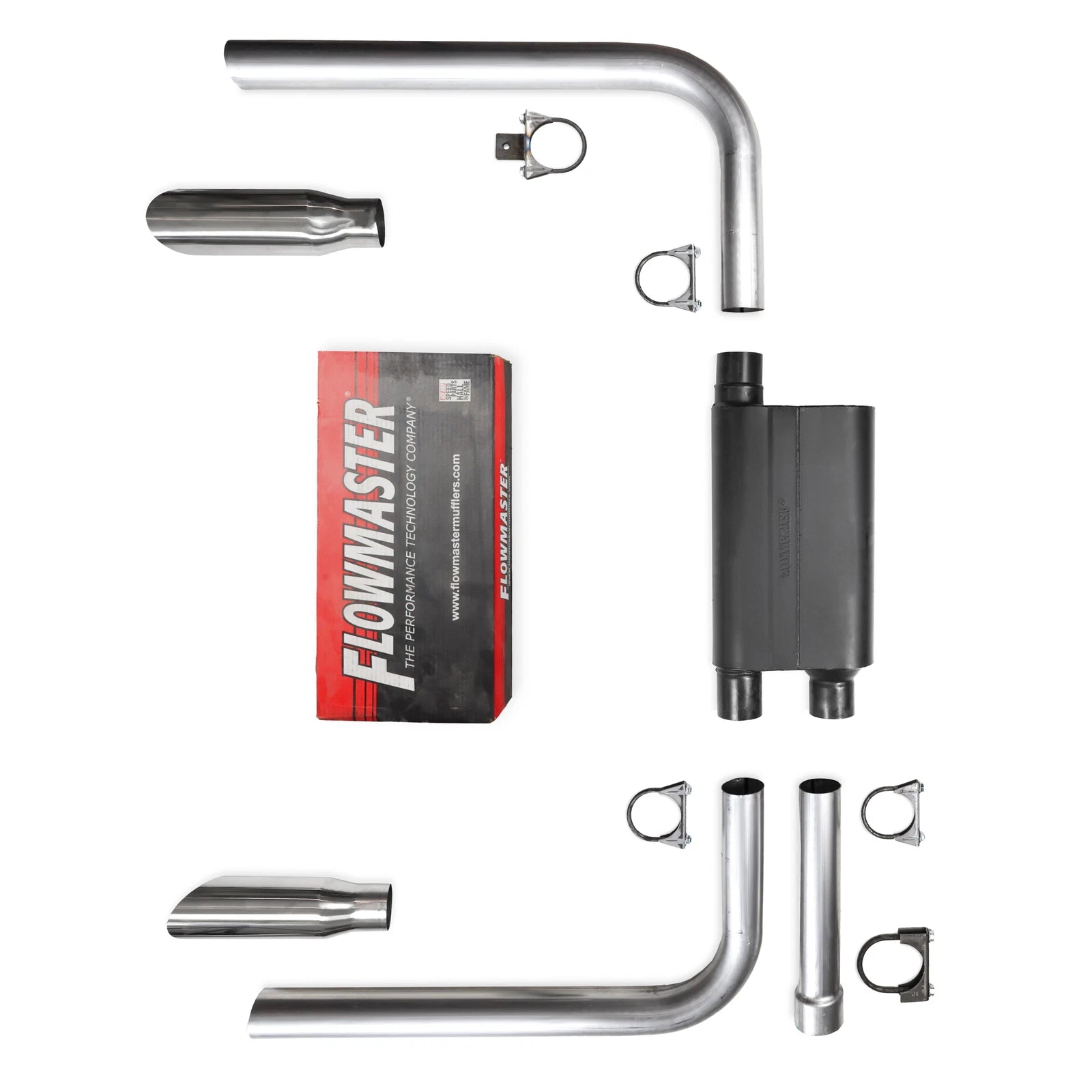 Exhaust System for Camaro Firebird (1982–1992) with Flowmaster Tips