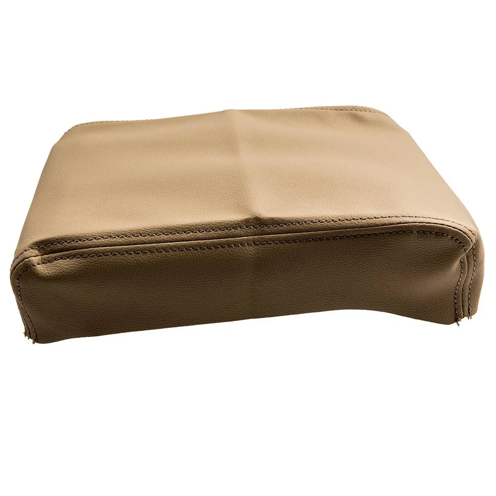 Leather Center Console Armrest Lid Cover for Toyota Tacoma (2016–2023)