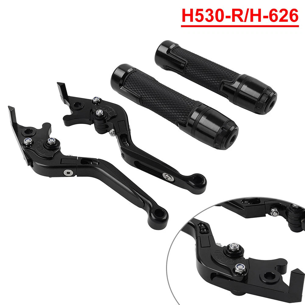 Brake Clutch Levers Handlebar Grips Set for Suzuki GSXS125 (2017–2023)