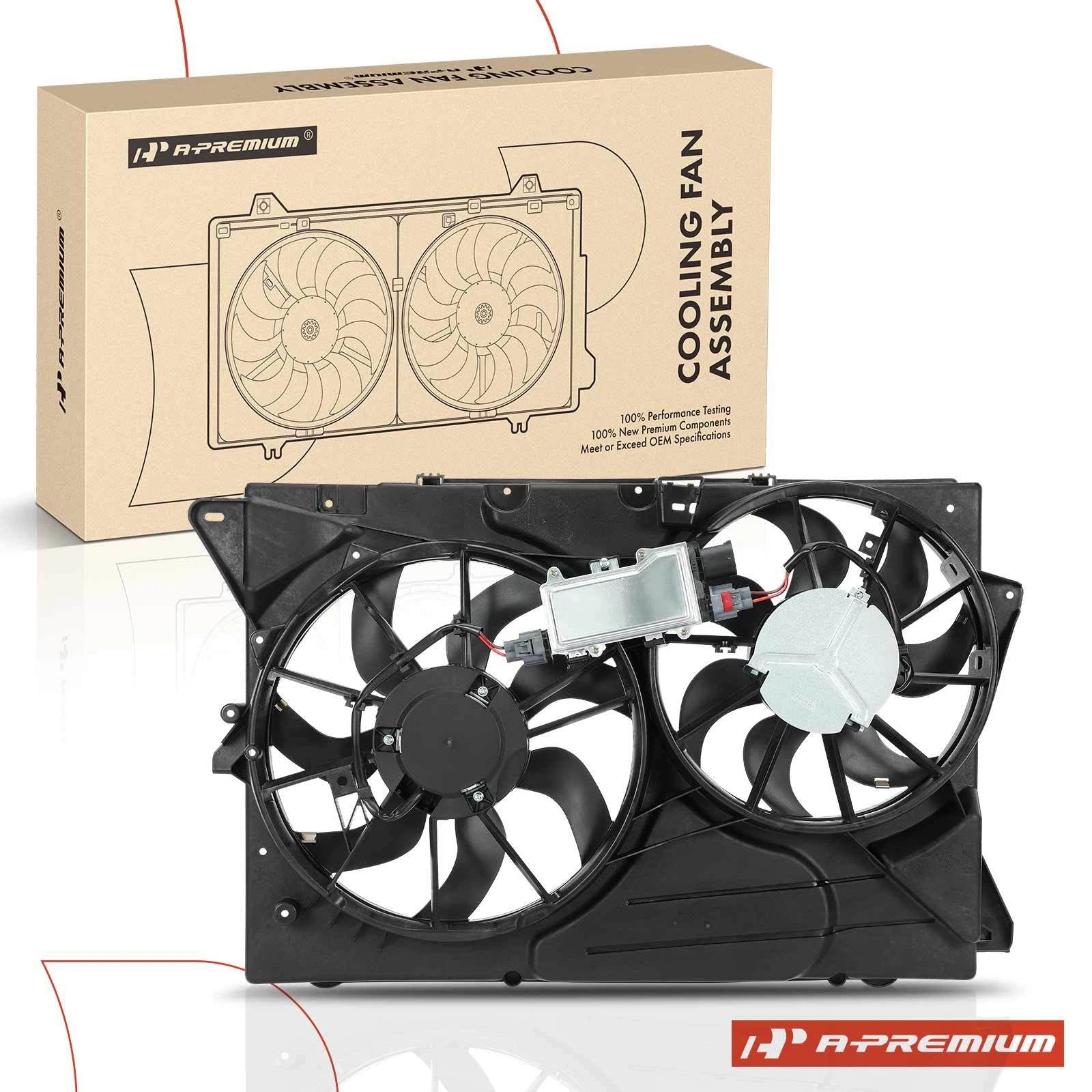 Dual Cooling Fan Assembly for Ford Explorer (2011–2012)
