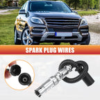12 Pcs Spark Plug Wire Ignition Coil Cable No. 1121500118 for Mercedes-Benz W163 (1998–2005)
