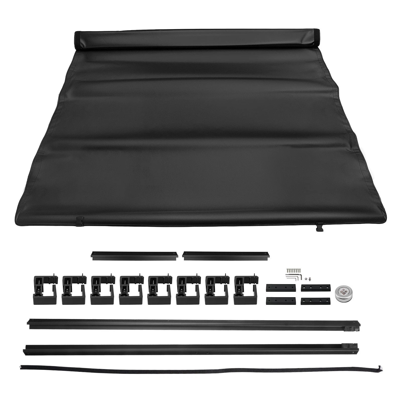 8ft Roll-up Bed Tonneau Cover for Dodge Ram 1500 2500 3500 (2002–2025)