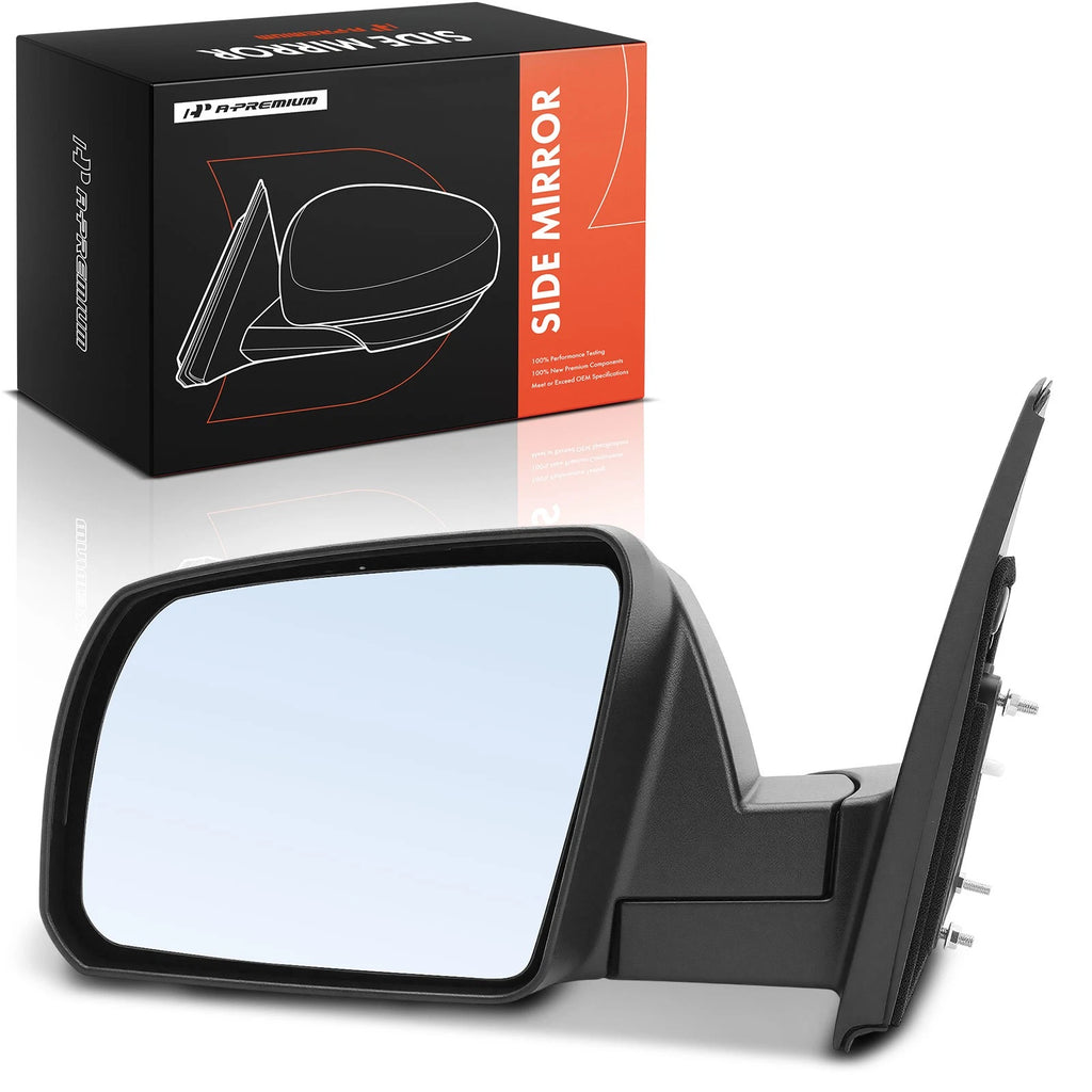 Manual Folding Chrome Driver Side Mirror for Toyota Tundra (2007-2021)