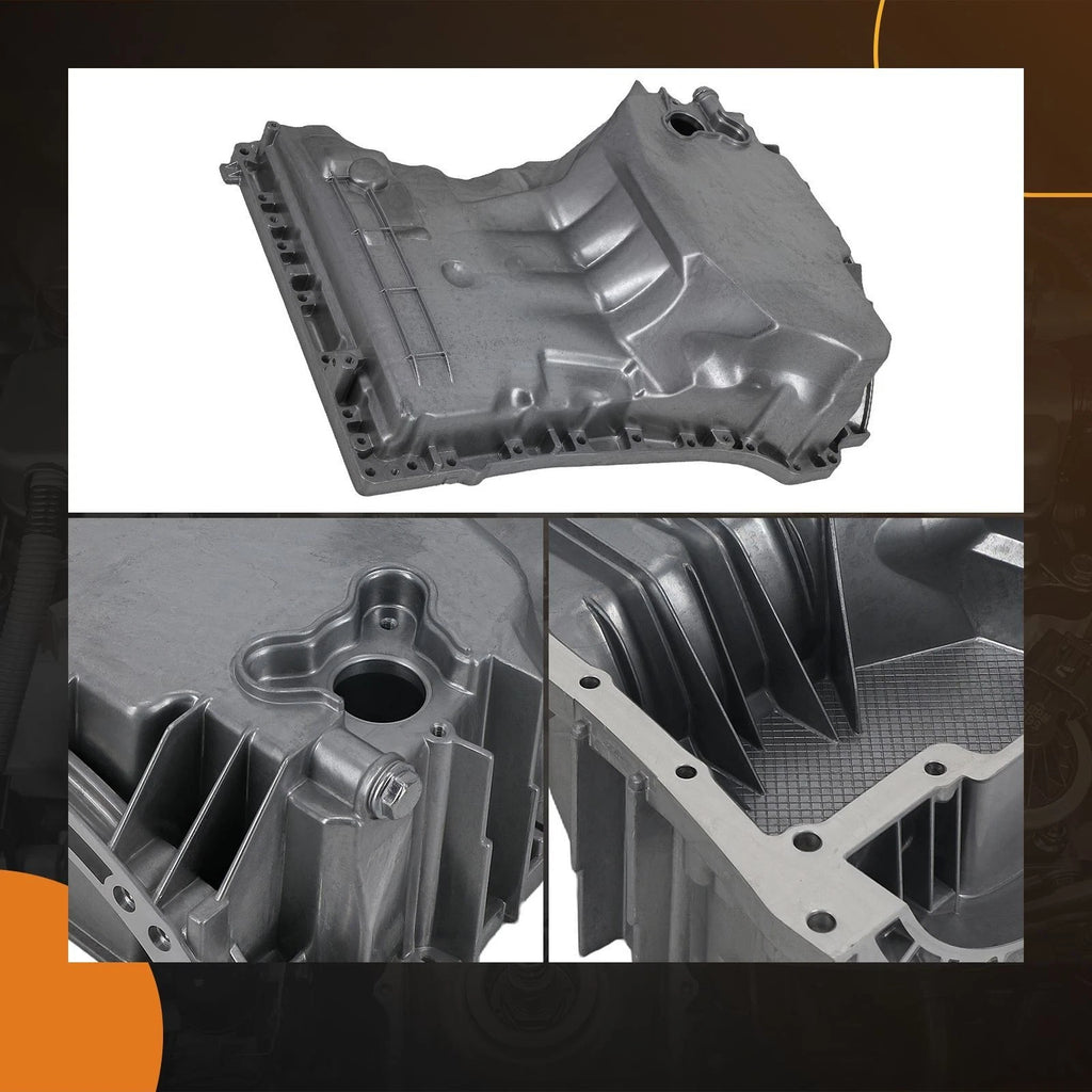 Aluminum Engine Oil Pan for Mercedes-Benz C250/SLK250 (2012–2015)