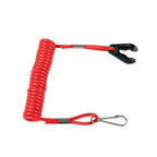 Engine Switch Lanyard for Boat Outboard Red Waterproof Kill Safety