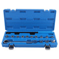15 Piece Serpentine Belt Wrench Tool Set for Automotive Repair