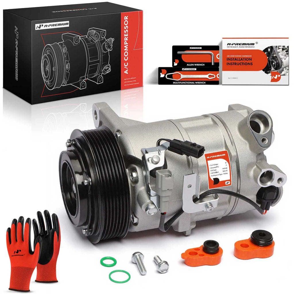 A/C Compressor with Clutch for Nissan Murano (2015–2024)