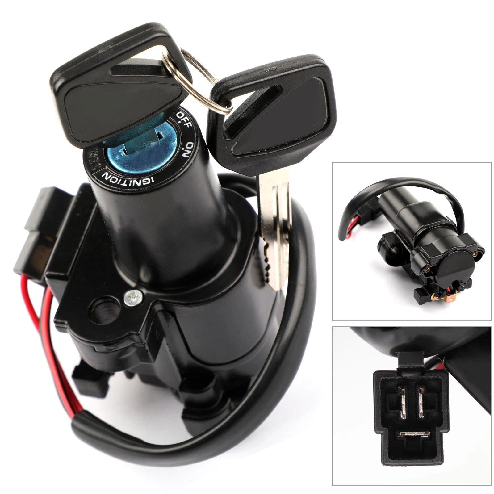 Ignition Key Switch for Honda CBR 250 300 RR (2011–2017) CB 600 F XL 650 V (2003–2006)
