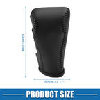 Gear Shifting Knob Cover Trim for Nissan Versa (2013–2016) Faux Leather Black