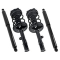Front & Rear Struts Coil Assembly+Shock Absorbers For 2001-2005 Toyota RAV4 AWD