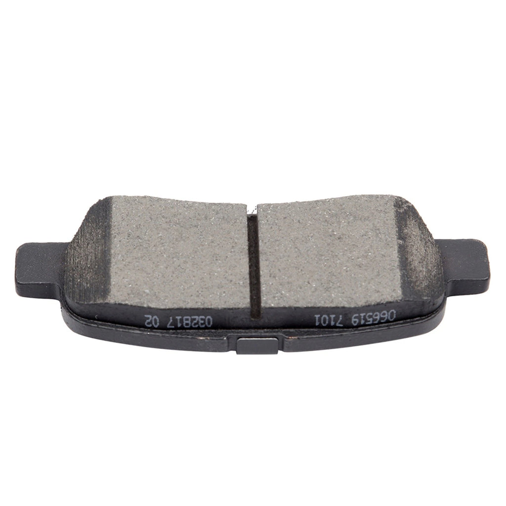Set of 4 Rear Disc Rotors and Ceramic Brake Pads for Nissan Murano Pathfinder Quest FX35