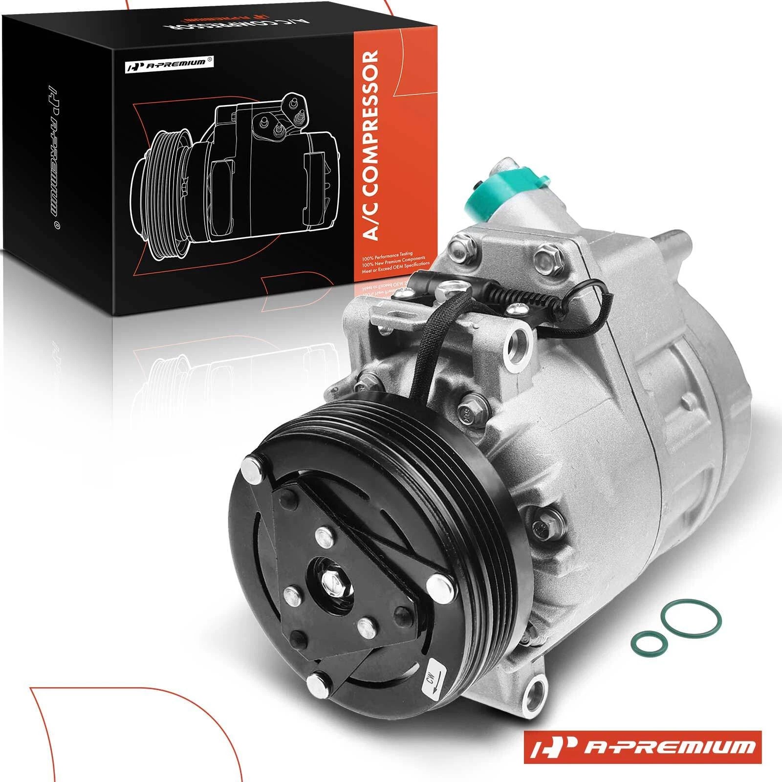 A/C Compressor with Clutch for BMW X5 (2003–2006)
