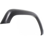 Set of 2 Fender Flares Moulding Trim for Rear Wheel Opening Black