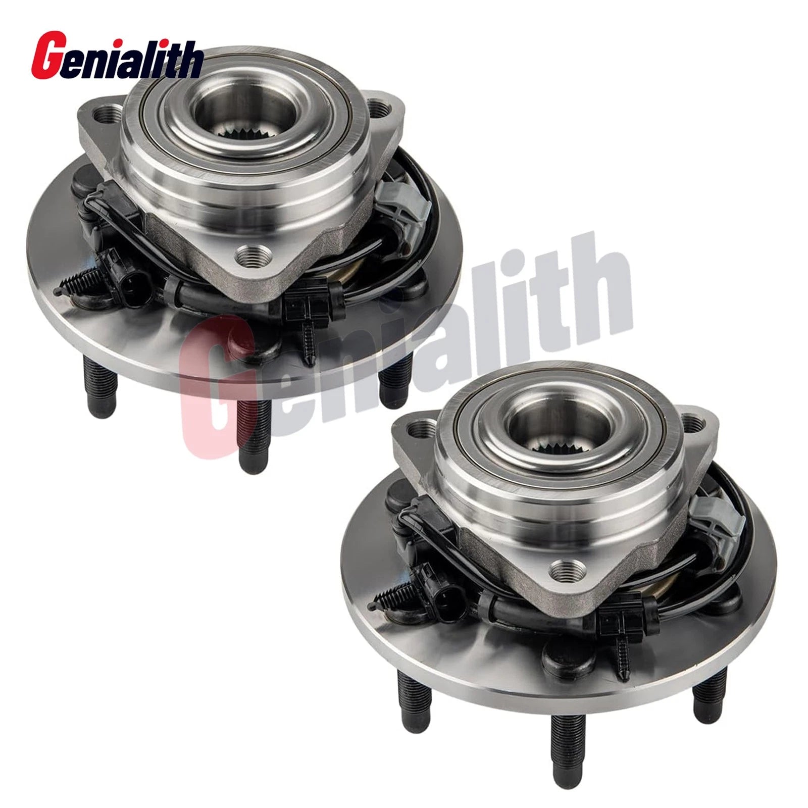 Pair 4WD Front Wheel Hubs & Bearing Assembly 6Lug for Chevrolet Tahoe (2000–2006)