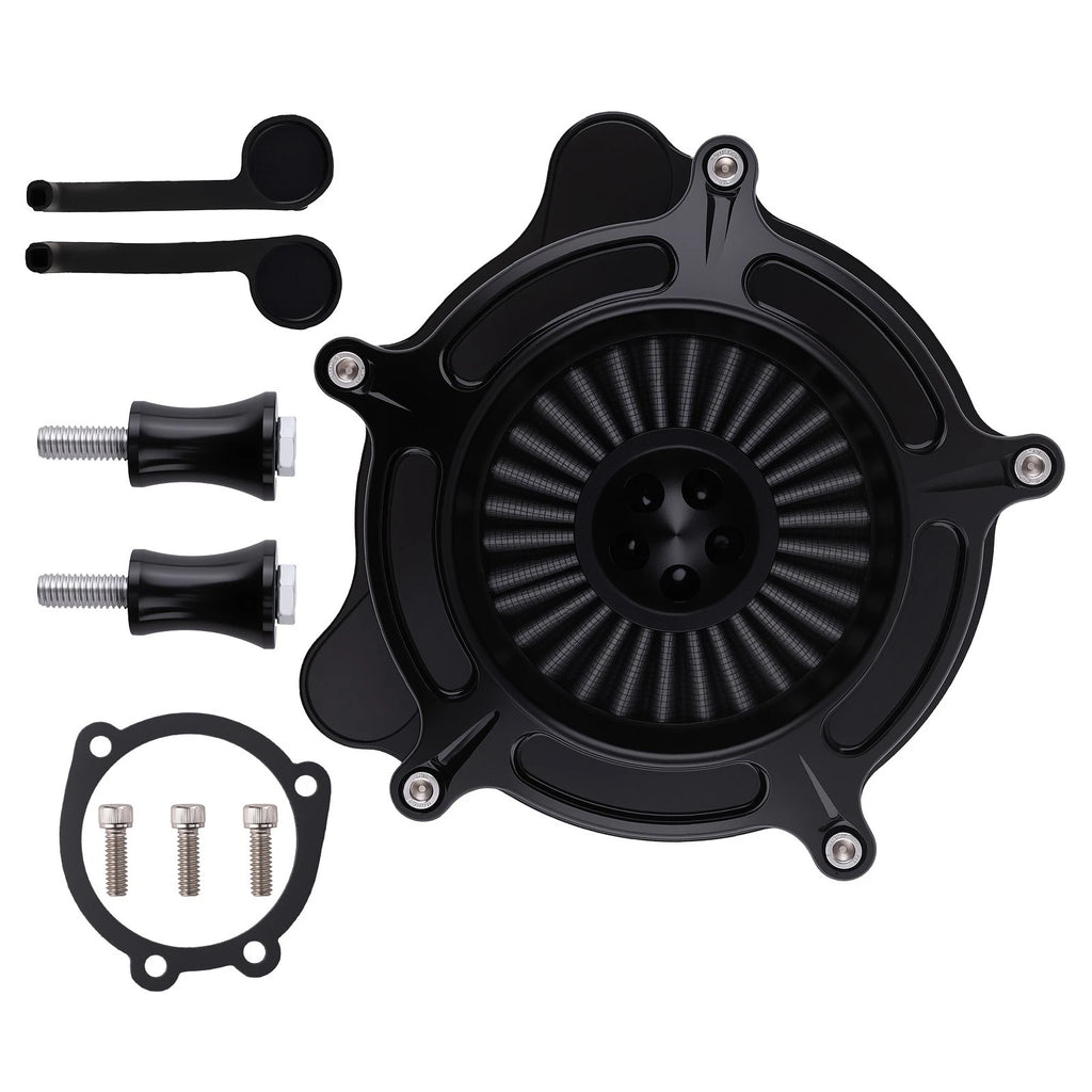 Air Cleaner Filter Intake Kit Chrome for Harley Davidson Touring (2000–2007)