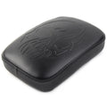 Black Rear Passenger Pillion Pad Seat with 8 Suction Cups for Harley Bobber