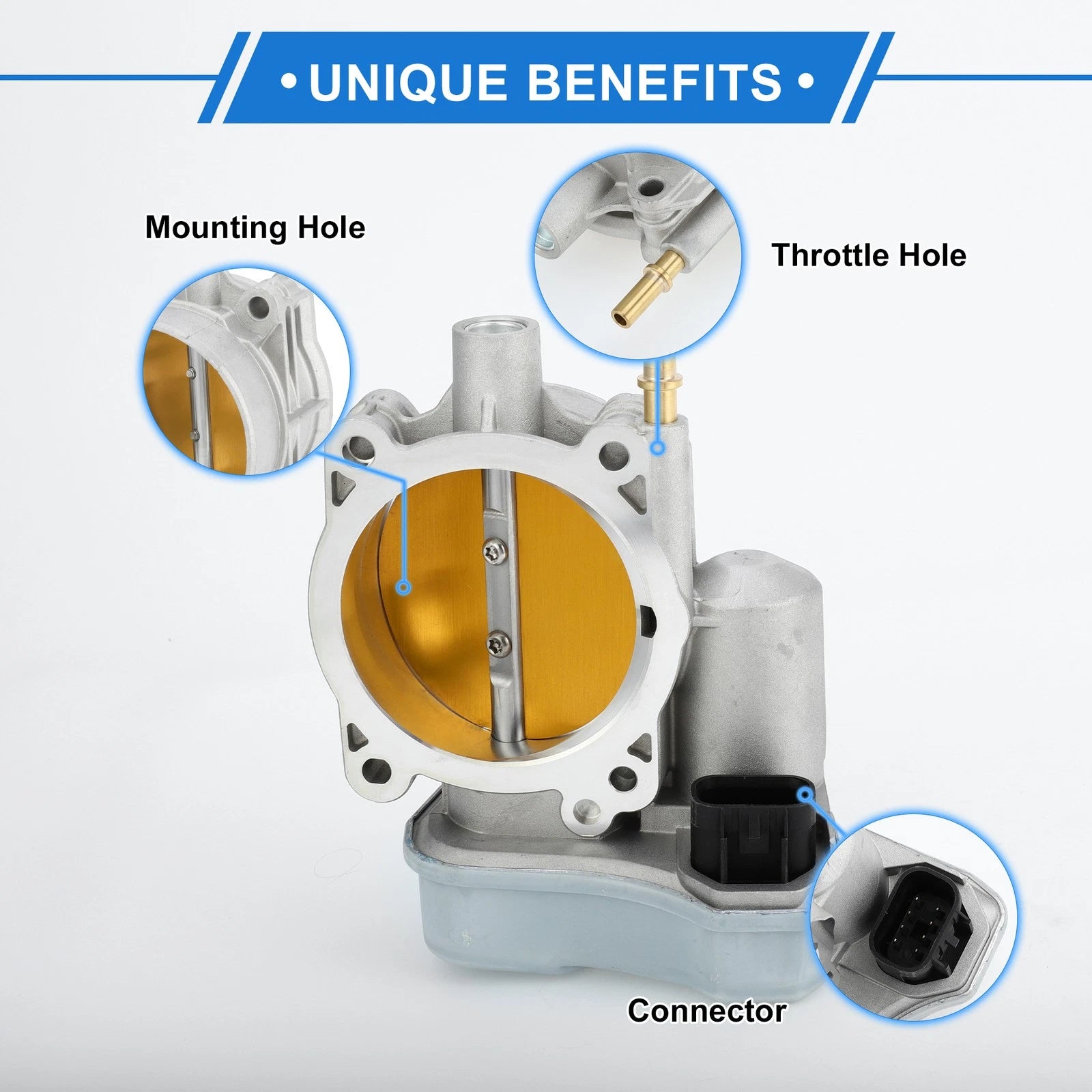 Throttle Body Actuator No.12568580 for Chevy Colorado Trailblazer Impala (2004–2012)