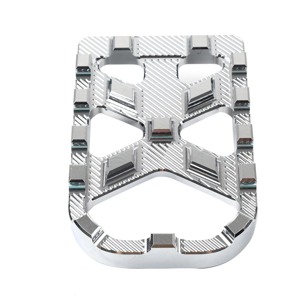 CNC Brake Pedal Pad Cover for Harley Softail Touring Street Glide FLHX Road King (2000–2023)