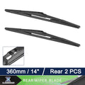 2X Rear Windshield Wiper Blade for Hyundai Santa Fe (2006–2012)