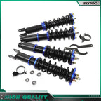 Set of 4 Adjustable Height Coilover Struts for Honda Civic (1993–2000)