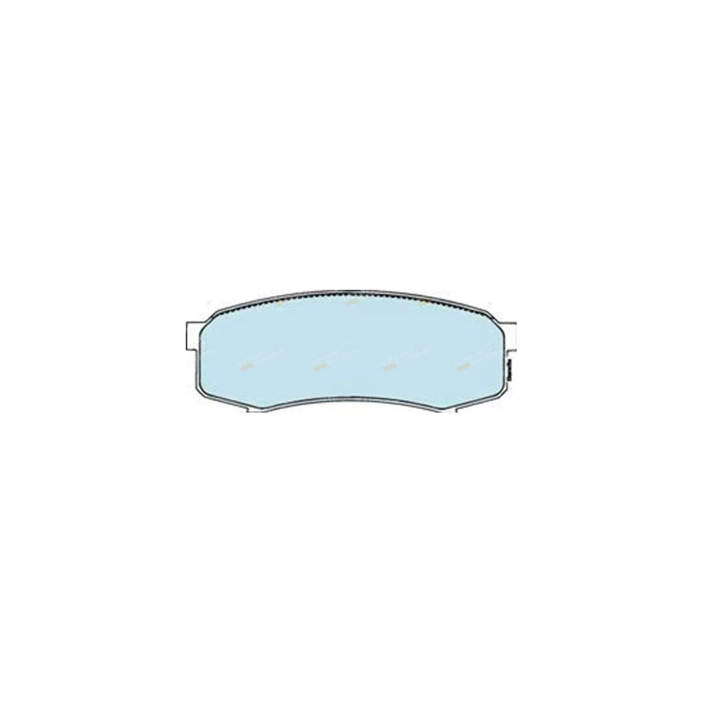 4x4 Rear Disc Brake Pad Set for Landcruiser Bundera LJ70 (1996–1991)
