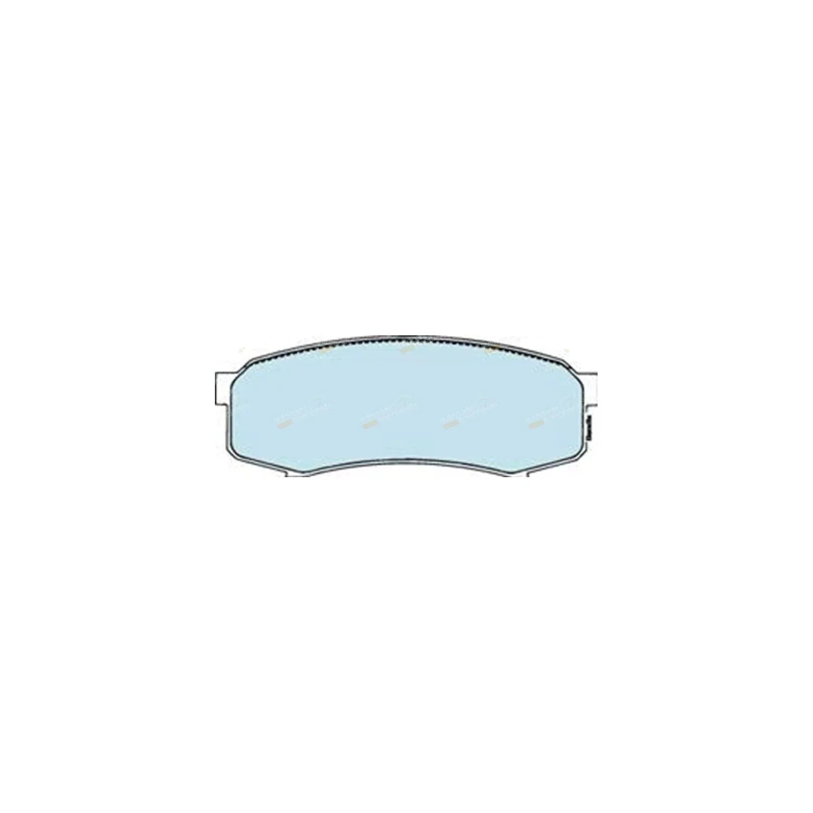 4x4 Rear Disc Brake Pad Set for Landcruiser Bundera LJ70 (1996–1991)