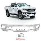 Chrome Steel Front Bumper Face Bar for Ford Ranger (2019–2023)