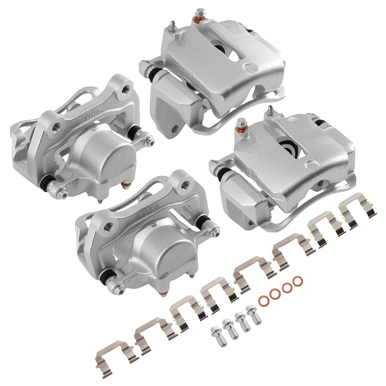 Set of 4 Disc Brake Calipers for Chevrolet Equinox/GMC Terrain (2010–2017)