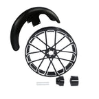 21" Front Wheel Rim Single Disc Hub & Fender for Harley Touring (2008–2025)