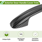 Set of 1 Exterior Trim for Mercedes-Benz C Class W205 (2015–2021) Carbon Fiber Black