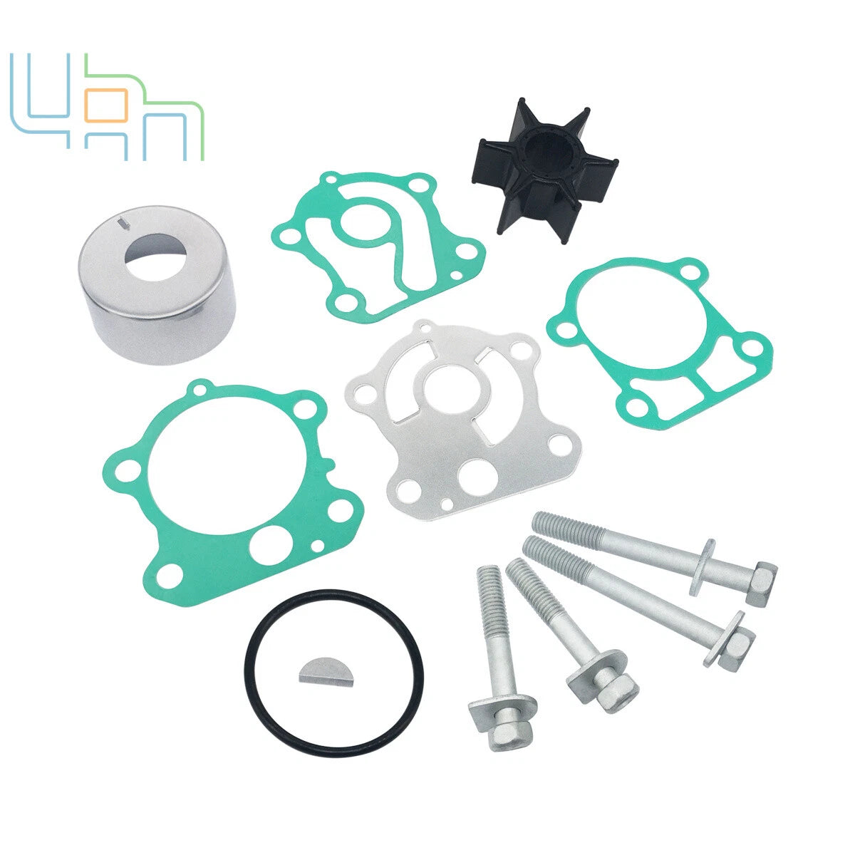 Water Pump Impeller Kit 692-W0078-02-00, 18-3370 for Yamaha Outboard (2-Stroke)