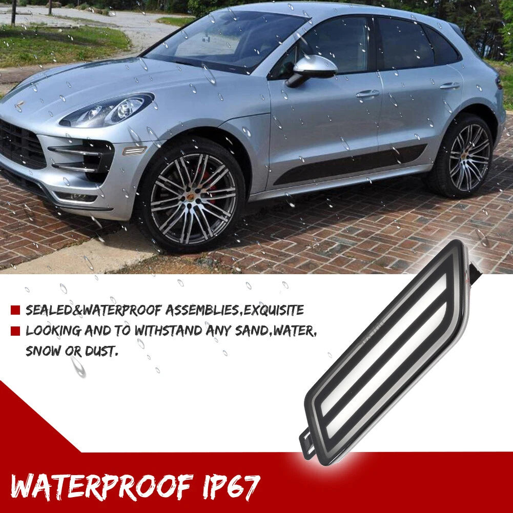Front Bumper LED Side Marker Light for Porsche Macan (2014–2024)