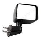 Passenger Side Black Exterior Mirror for Jeep Wrangler (2007–2017)