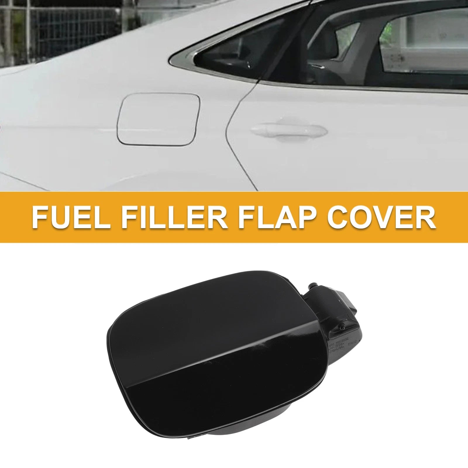 Fuel Tank Door Cap for Audi Q5 (2010–2016) No. 8R0809999B Black ABS