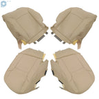 Set of 2 Front Seat Covers for Toyota 4Runner (2003–2009) Tan Leather